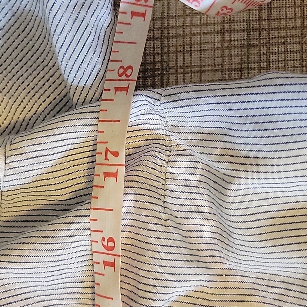 Off the shoulder blue and white gingham blouse - Picture 6 of 8